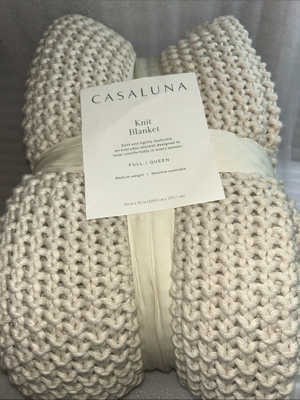 Casaluna chunky knit